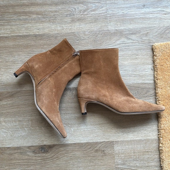 🦃NWOT STAUD Suede Wally Ankle Boots - Picture 9 of 10